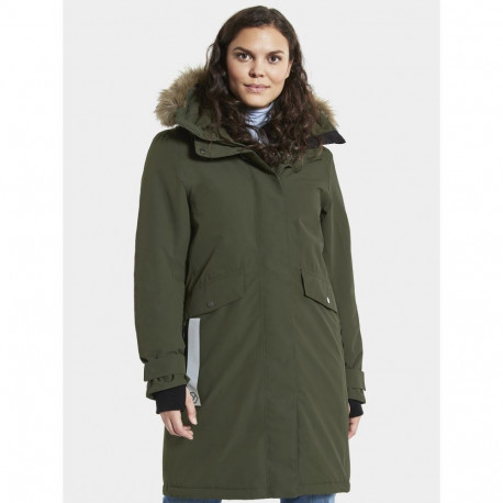 Parka Didriksons Erika 3 Womens roheline - 40