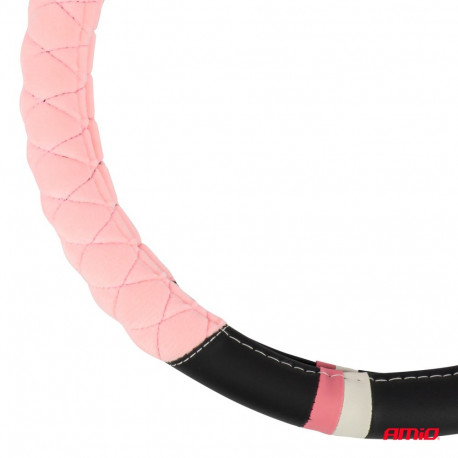 Roolikate Ø37-39mm, roosa-must