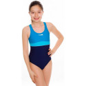 Aqua-Speed EMILY Junior swimsuit navy blue and blue (164)