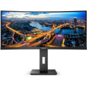 "86,4cm/34"" (3440x1440) Philips B Line 346B1C 21:9 UWQHD Curved 5ms 100Hz HDMI DP USB-C Speaker Bla