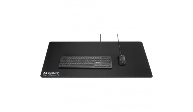 "Sandberg 520-27 XXXL Gaming Mauspad 900x450mm Schwarz"