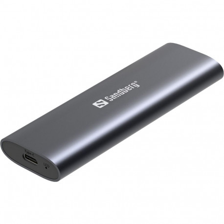 Sandberg väline SSD-korpus 136-39 M.2/NVMe SSD-le USB-C 3.2-ga