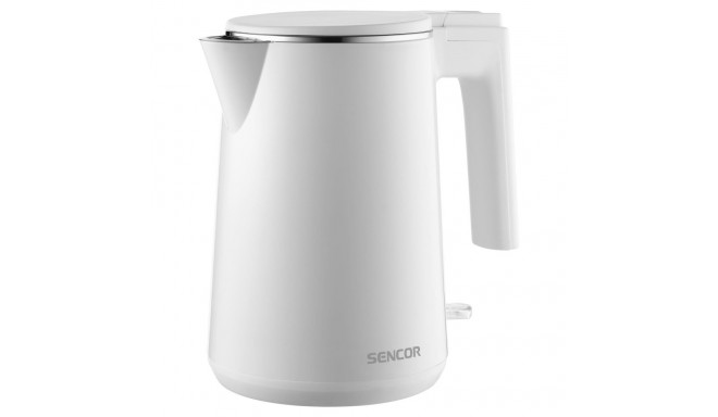 Double wall kettle Sencor, white