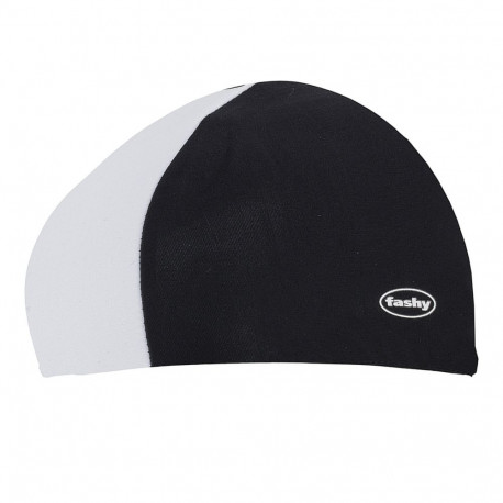 Fabric swimming cap FASHY 3252 22 black/white, mens