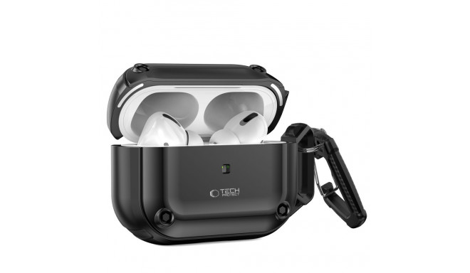 TECH-PROTECT ROUGH HOOK APPLE AIRPODS PRO 1 / 2 BLACK