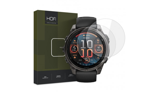 SZKŁO HARTOWANE HOFI GLASS PRO+ 2-PACK GARMIN FENIX 8 / 8 PRO (47 MM) CLEAR