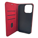 Smart Suede case for iPhone 16 Pro 6,3" red