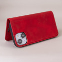 Smart Suede case for iPhone 16 Pro 6,3" red