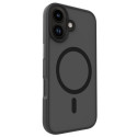 Evelatus Premium Apple iPhone 16 hübriidne tagakaas koos Magsafe ja kaamerakaitsega must