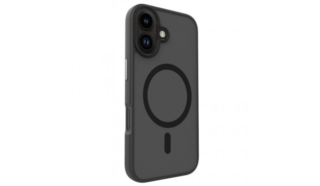 Evelatus Premium Apple iPhone 16 hübriidne tagakaas koos Magsafe ja kaamerakaitsega must