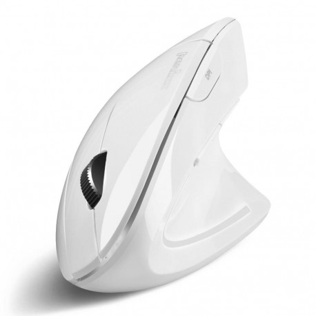 Perixx hiir PERIMICE-813 W juhtmevaba optiline vertikaalne paremakäeline RF + BLUETOOTH, valge