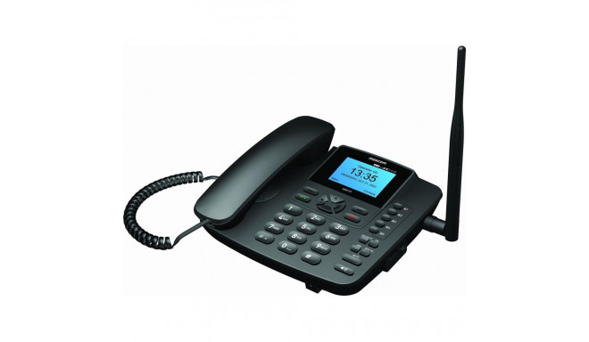 MaxCom telefon Comfort MM41D numbrinäit, must