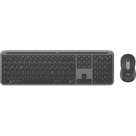 Logitech Signature Slim MK950 for Business keyboard Mouse included Office RF Wireless + Bluetooth QW
