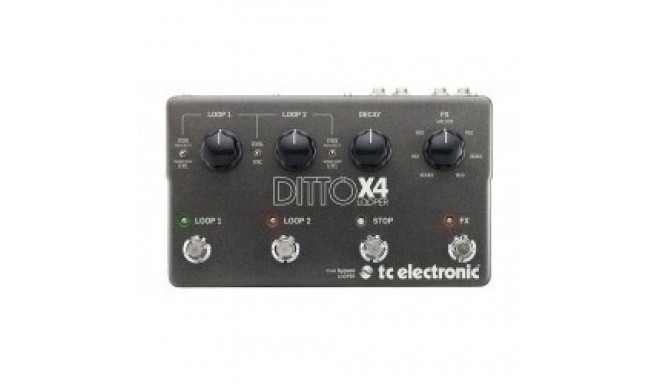TC Electronic Ditto X4 Looper - guitar effect