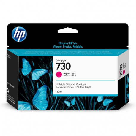 HP tindikassett 730 DesignJet 130ml, magenta