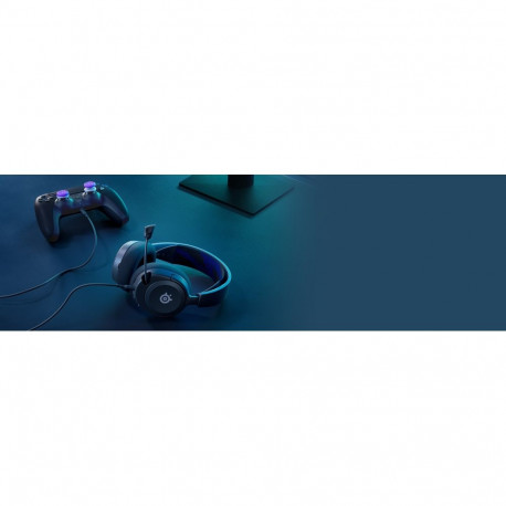 Steelseries Arctis Nova 1P mustad juhtmega mänguri kõrvaklapid