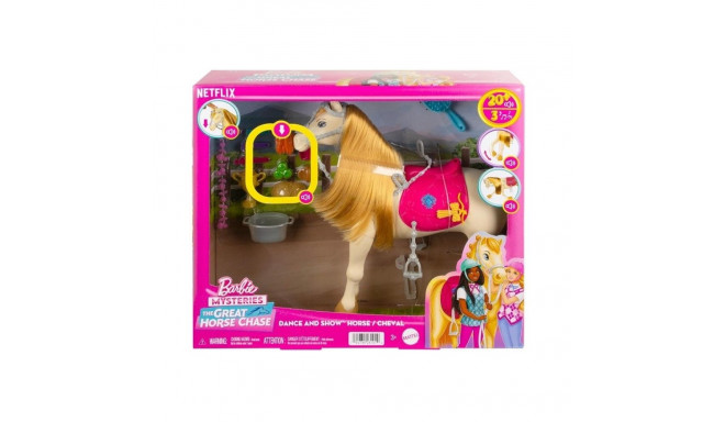 Barbie Mysteries: The Great Horse Chase interaktiivne mänguhobune helide, muusika ja tarvikutega
