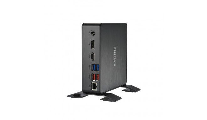 Shuttle XPC Nano PC NC40U, Intel Celeron 7305U, 1x HDMI, 1x DP, 1x USB-C/DP, 6x USB3.2, 1x 2.5" pesa