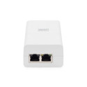 DIGITUS Gigabit Ethernet PoE Injektor 802.3af 15,4W weiĂź