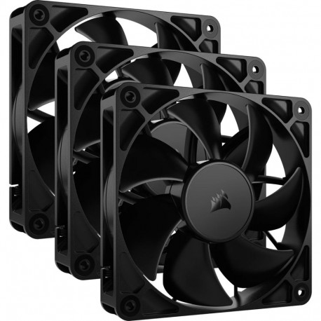 Corsair arvutikorpuse ventilaator RS120 12cm 3tk, must