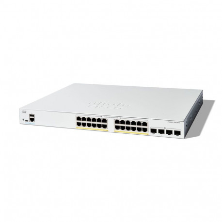 Cisco haldatav võrgulüliti 1300-24FP-4X 24 GE-porti Full PoE 4x10GE SFP+ piiratud eluaegne garantii 
