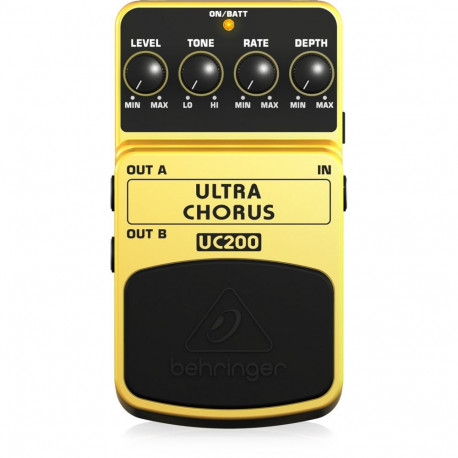 Behringer efektipedaal UC200, must, valge