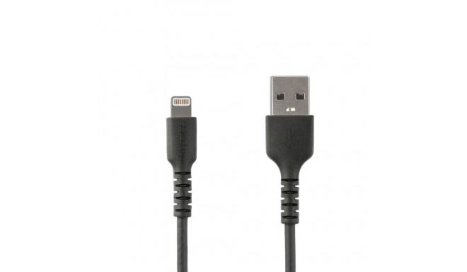 StarTech.com 6 jala (2m) vastupidav must USB-A - Lightning kaabel - tugevdatud aramiidkiust USB Type