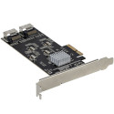 StarTech.com 8 Port SATA PCIe Card - PCI Express 6Gbps SATA Expansion Adapter Card with 4 Host Contr