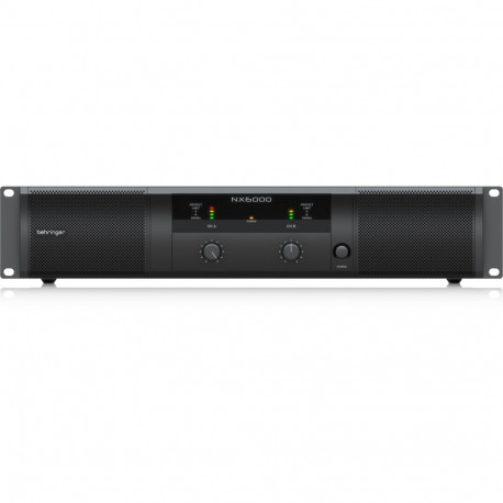 Behringer helivõimendi NX6000 2.0-kanaliga kodukasutuseks, must