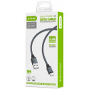 D-Fruit kaabel USB-A - USB-C 1m, hall (DF441C) (avatud pakend)