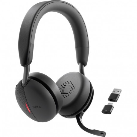 DELL WL5024 Headset Wired & Wireless Head-band Aviation/Air traffic control USB Type-C Bluetooth Bla
