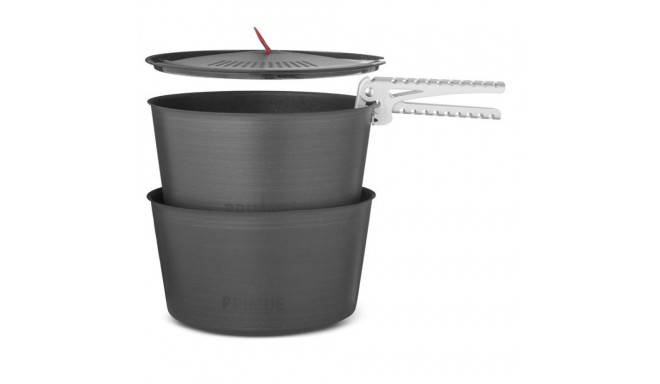 Primus 740320 camping cookware Pot set 2.3 L Aluminium, Black