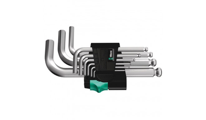 Wera 05133163001 hex key L-shaped hex key Metric 9 pc(s)