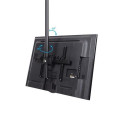 StarTech.com TV Ceiling Mount - Full-Motion Universal Hanging Single Screen Mount with Adjustable Te