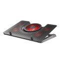 GENESIS Oxid 550 laptop cooling pad 43.9 cm (17.3") 2800 RPM Black