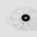 Corsair | 140mm White PWM Fan, Dual Fan Kit with Lighting Node CORE | iCUE SP140 RGB ELITE Performan