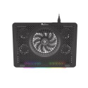 GENESIS Oxid 450 laptop cooling pad 39.6 cm (15.6") 2400 RPM Black