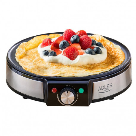 Adler krepimasin AD 3058 1 krepp 1600W roostevaba teras, must
