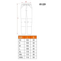 NEO tools 81-229-XXL protective trousers