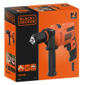 Black & Decker BEH200-QS drill 2900 RPM Black, Orange