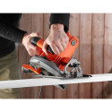 Black & Decker CS1550-QS portable circular saw 19 cm Black, Orange 5500 RPM 1500 W