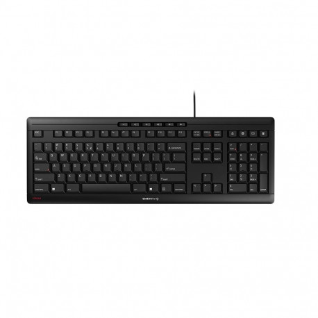 CHERRY klaviatuur Office USB QWERTY US English, must