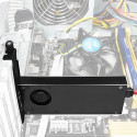 Axagon PCEM2-DC PCI-E x4 to M.2 NVMe adapter with cooling