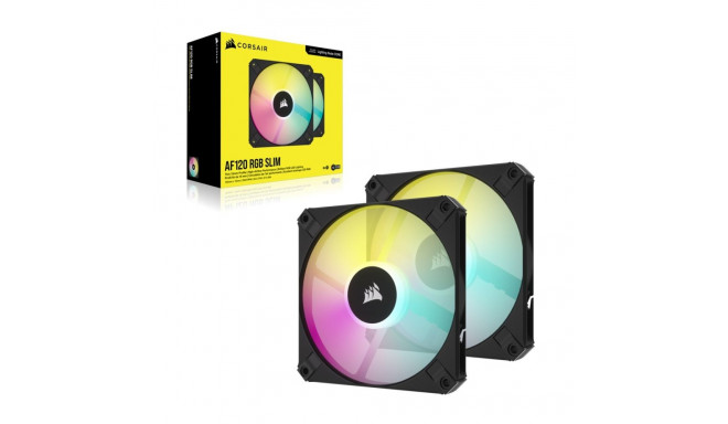 Corsair CO-9050163-WW arvuti jahutussüsteem Arvutikorpuse ventilaator 12 cm Must