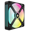 Corsair CO-9051004-WW computer cooling system Computer case Fan 14 cm Black, White 2 pc(s)