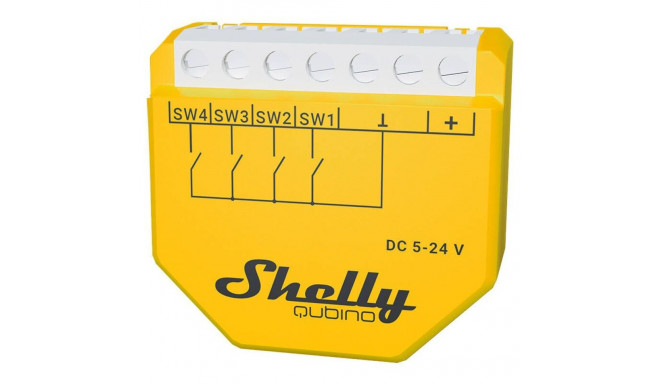 Shelly Controller Shelly Qubino Wave i4 DC