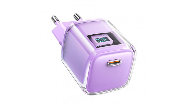 Acefast Wall charger Acefast A53 Sparkling series PD 30W GaN (purple)