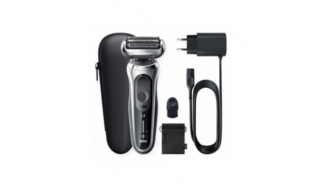 Braun Shaver 71-S1000s Operating time (max) 50 min, Wet&Dry, Silver/Black