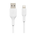 Belkin Lightning to USB-A Cable 2m BOOST CHARGE Polyvinyl Chloride, White