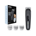 Braun Body Groomer BG3350 Cordless and corded, Operating time (max) 80 min, NiMH, Black/Grey